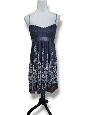 Vintage 90s Just Choon Babydoll Dress Bow Back